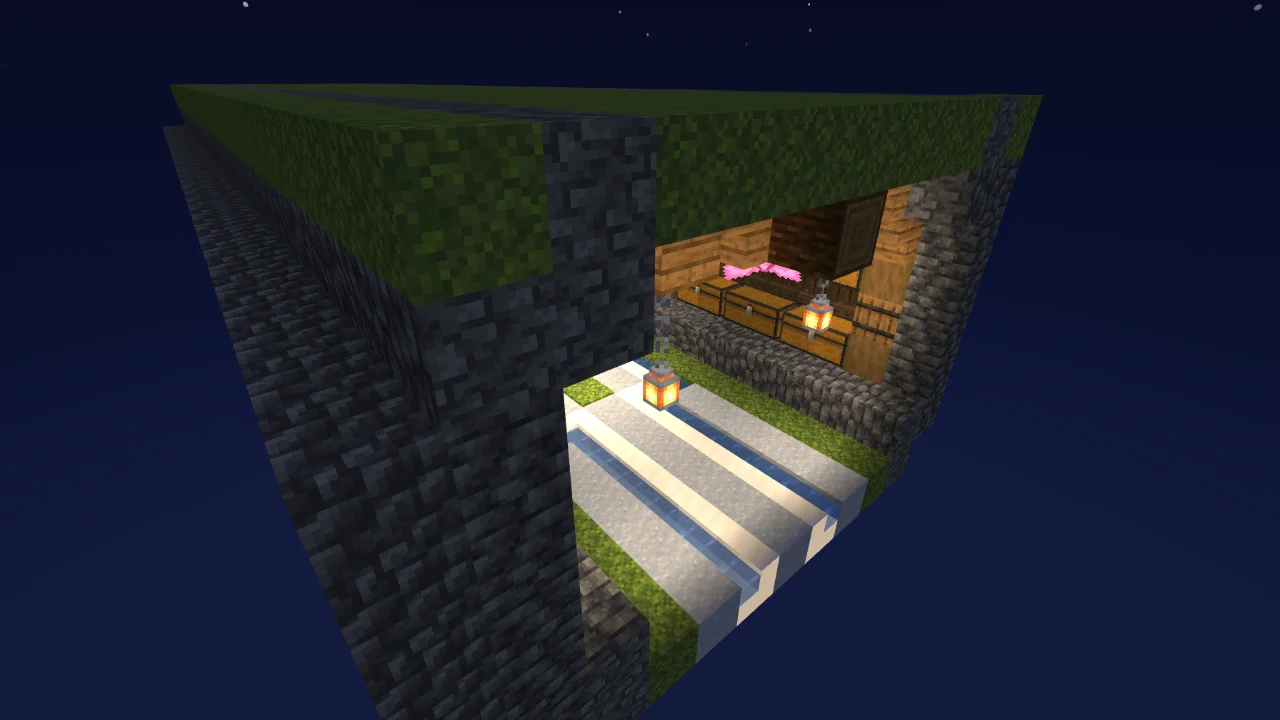 Lush Cave Chest Storage