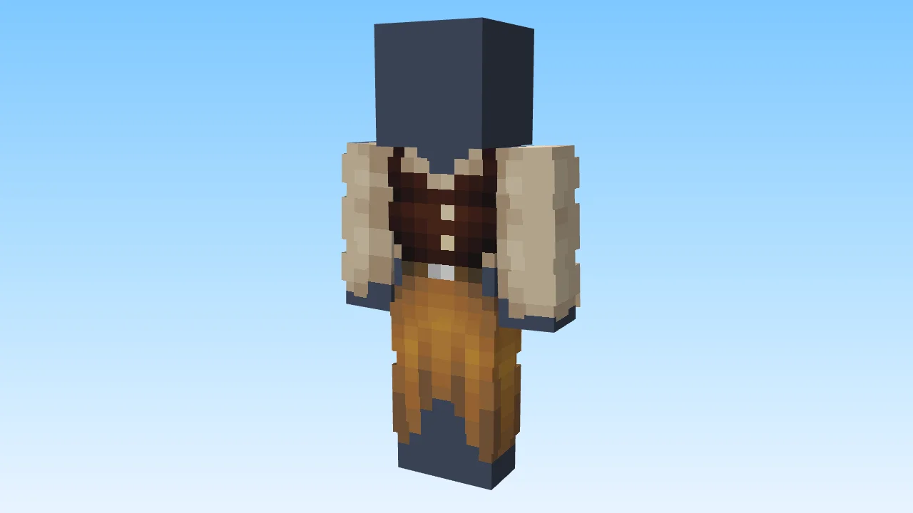Medieval Top w/ Sleeves & Skirt