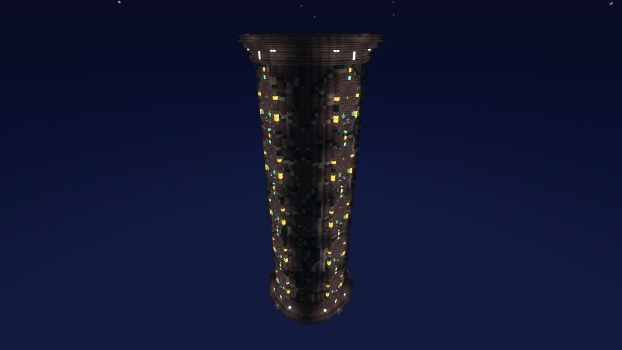 Giant Dark Pillar