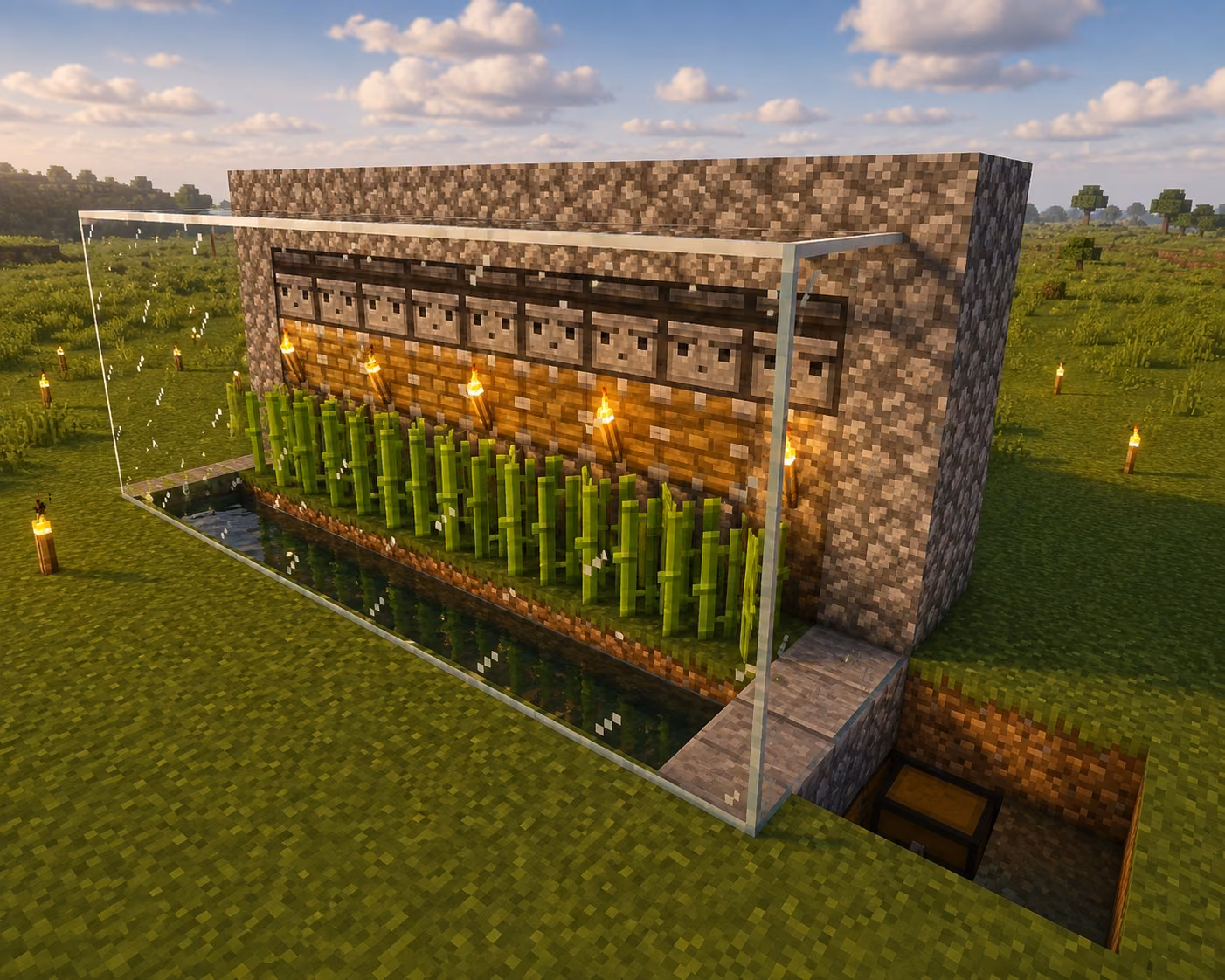 Compact Sugar Cane Farm by LuisTec