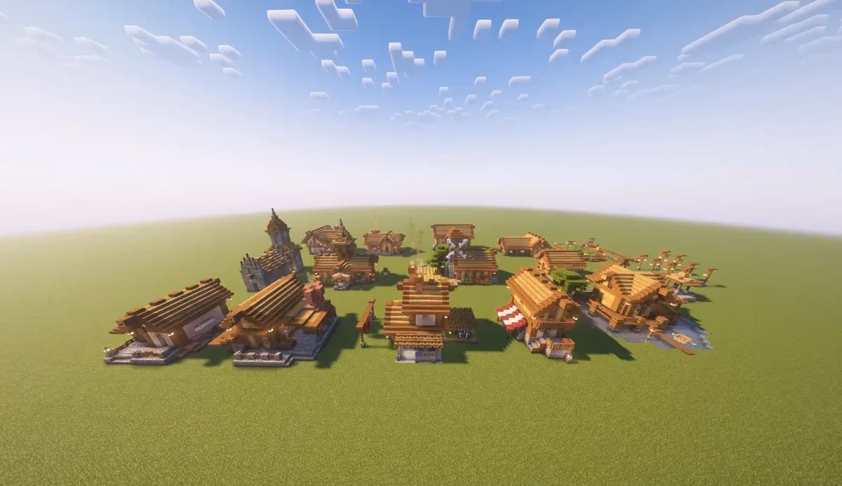 Plains village – updated design