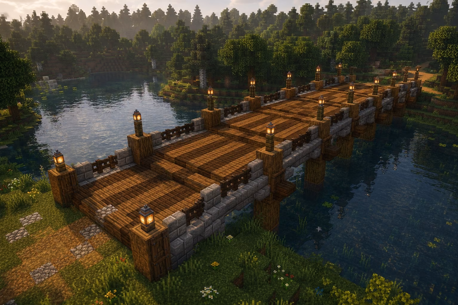 Lantern Timber Bridge