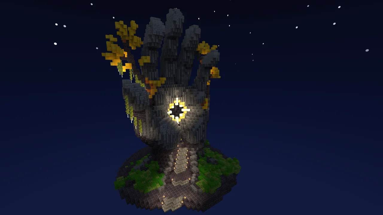 Decoraciones para portal nether
