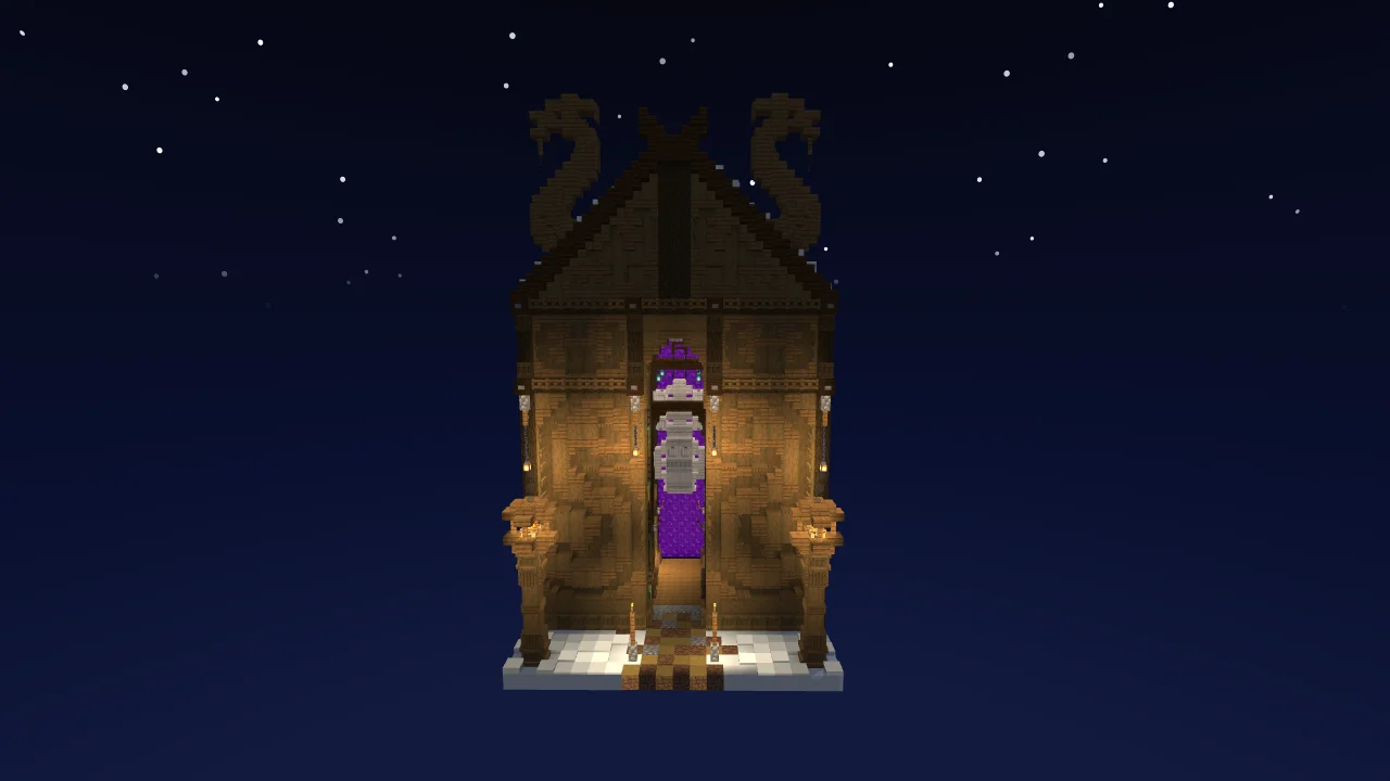 Viking Portal with Redstone Door