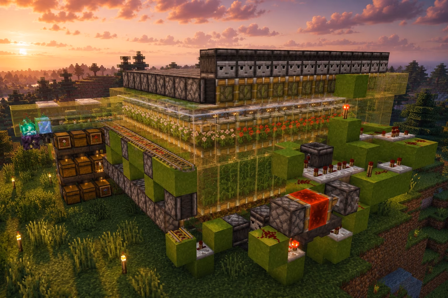 Automatic Flower Farm