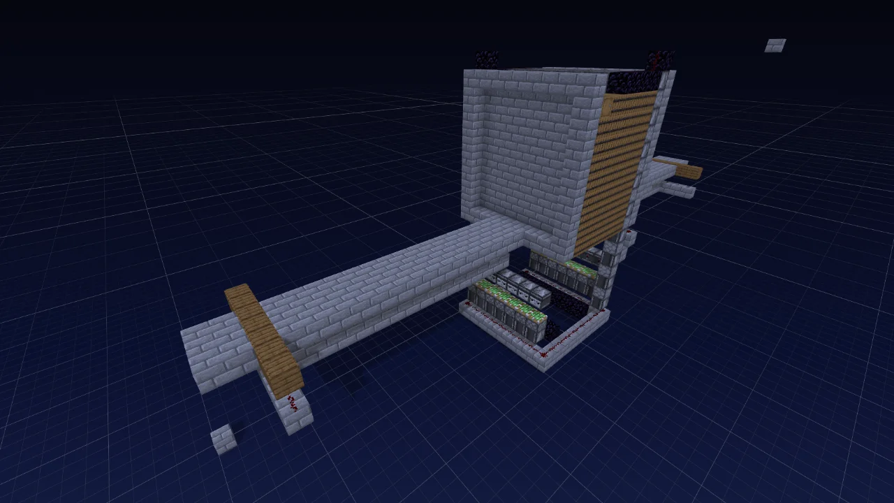Double 7x8 Redstone Door