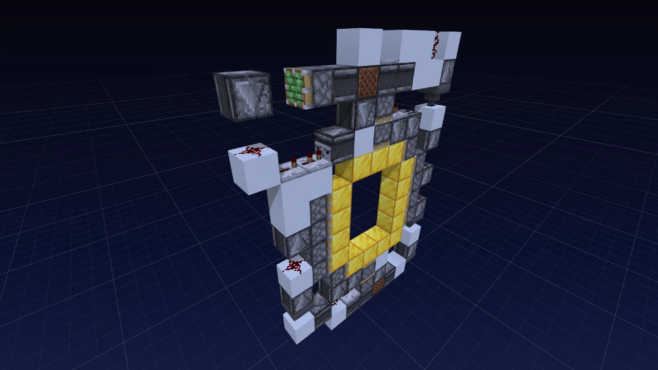 3x4 PISTON DOOR