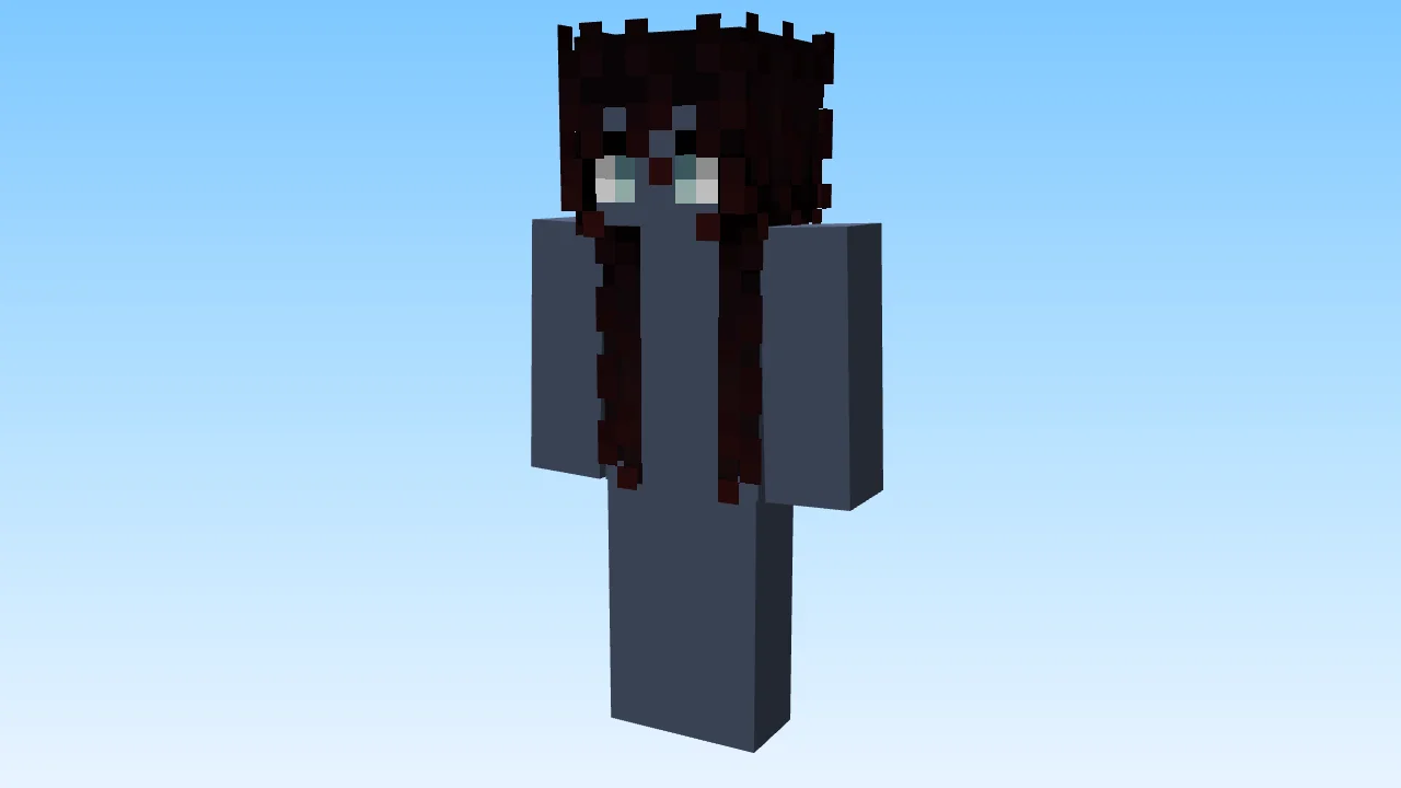 Longer Curly Dark Autumn Brown Hair