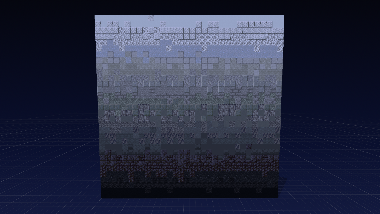 Black to white gradient 32x32