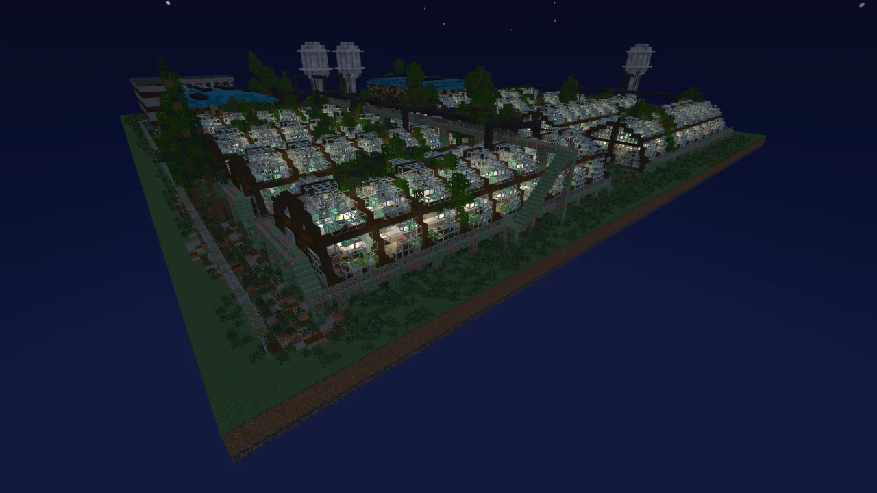 Abandoned Greenhouse Complex