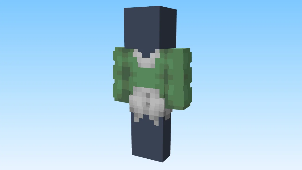 Summer Green Top with White Shorts