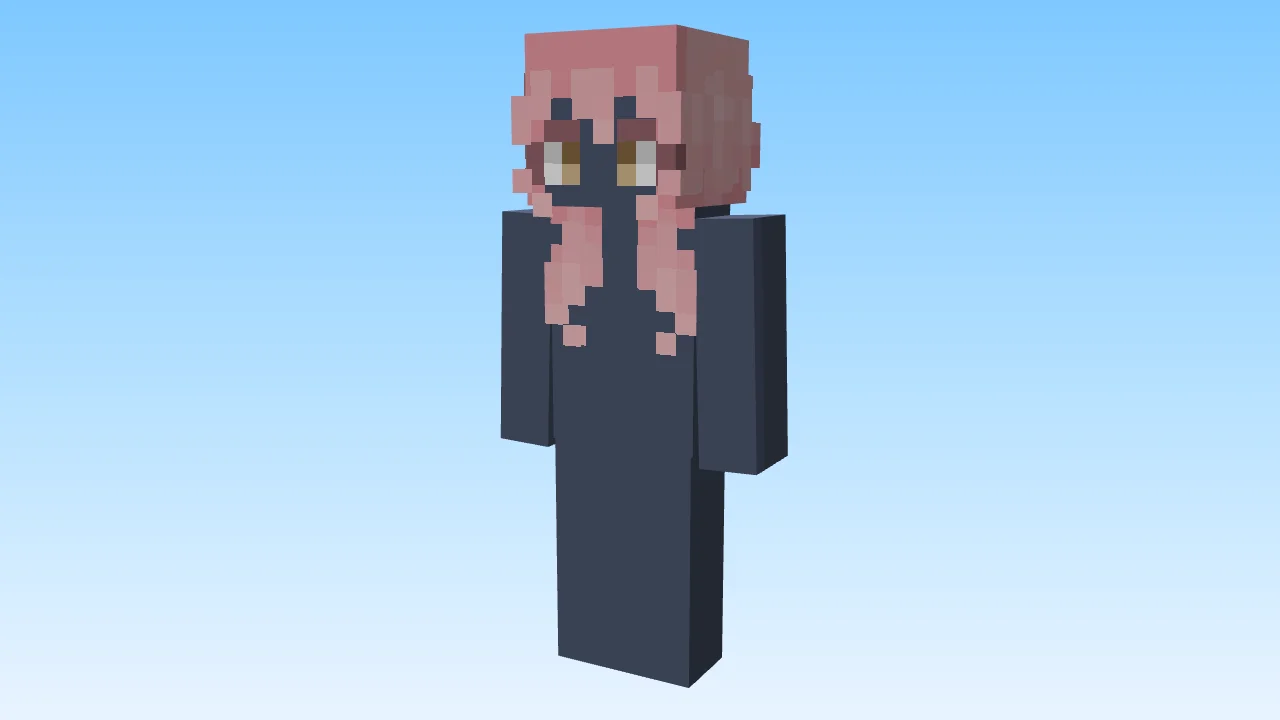 Female Hair ~ Short Bubble Pink Fade