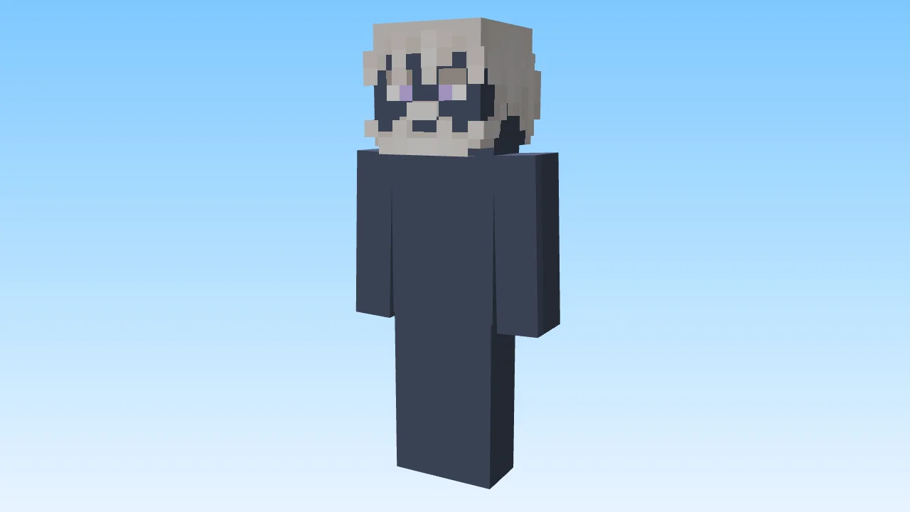 Hair ~ Albino Blonde Hair Beard w/ Bangs