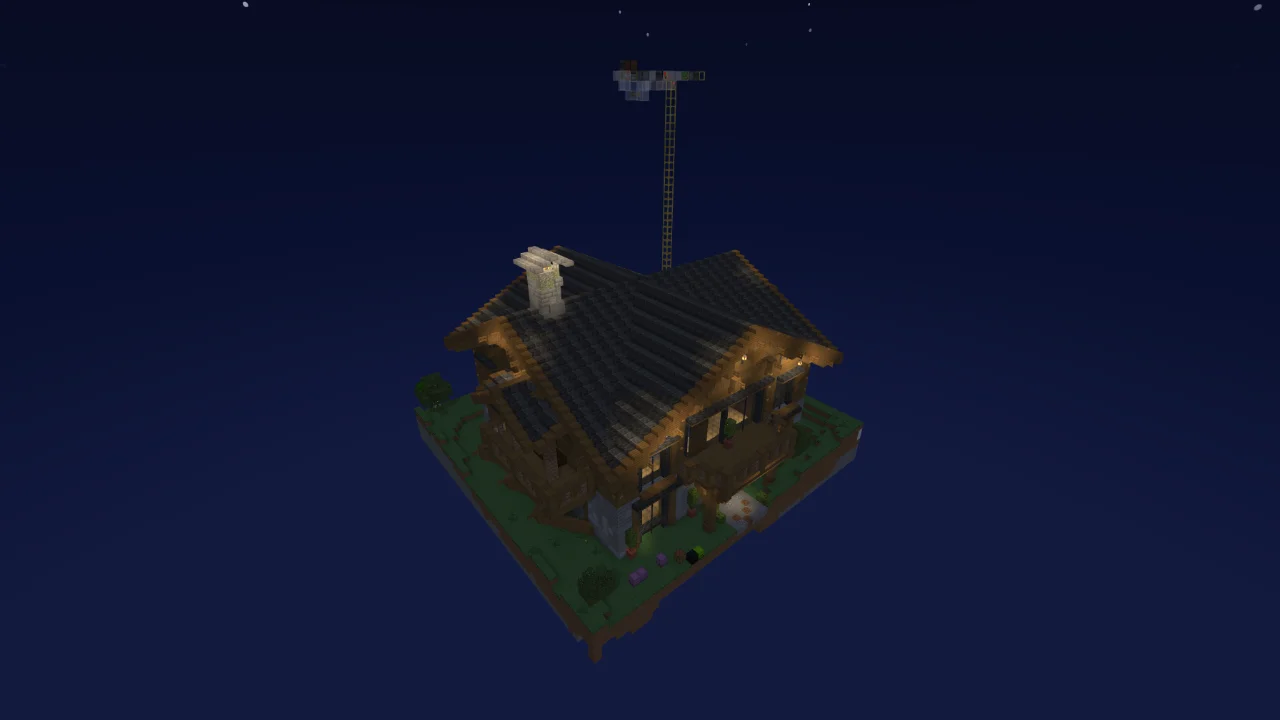 Decorated Universal Wood Farm