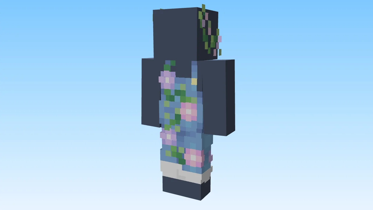 Flowering Vine Overalls w/ Vine Crown