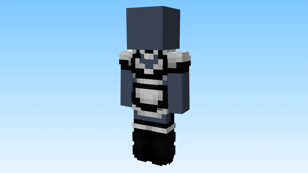Fancy Black & White Maid Dress