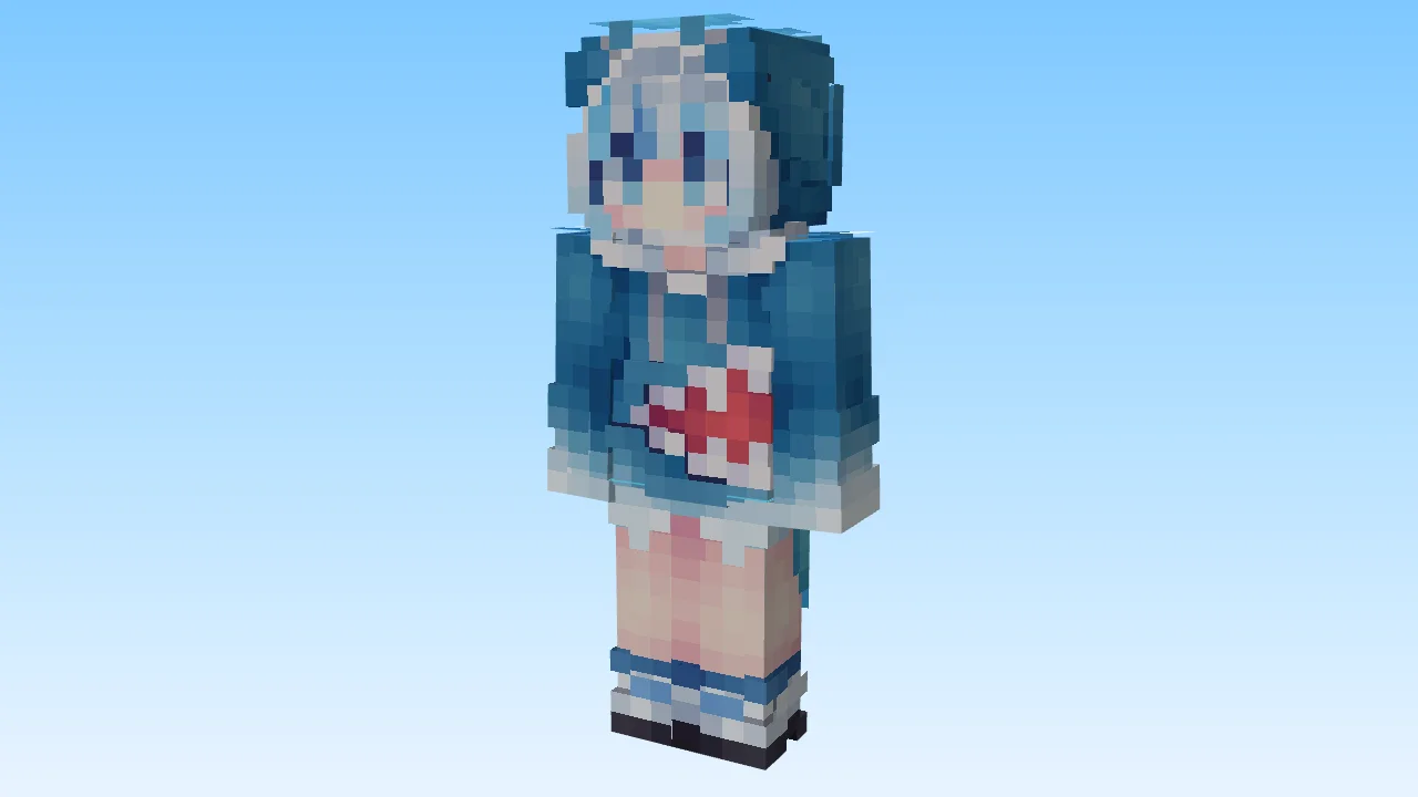 Red, Blue · fe8b5e