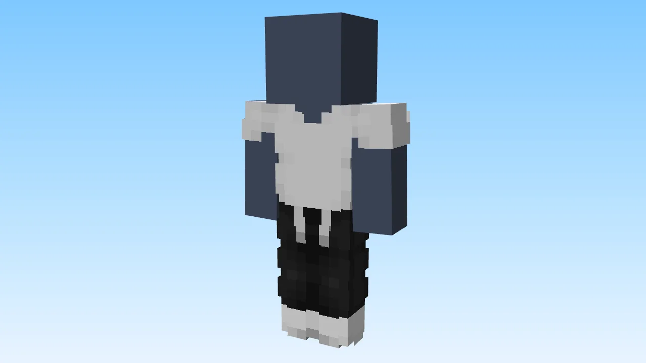 Classic White Tshirt With Black Pants