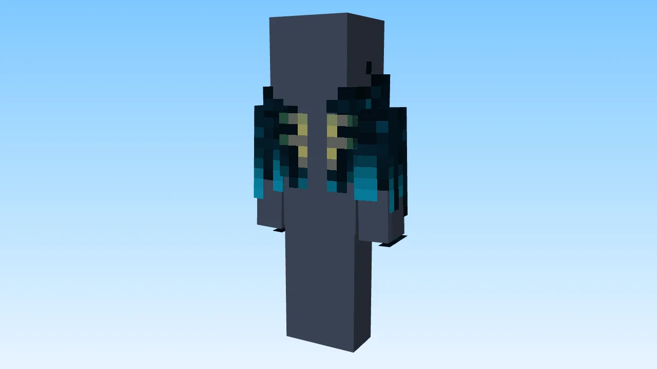 New Twisted Cape Matching Hoodie Slim on
