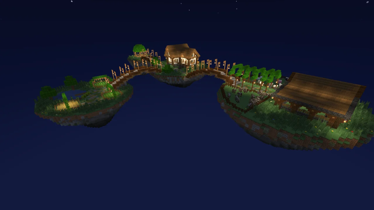Floating Island Survival Base