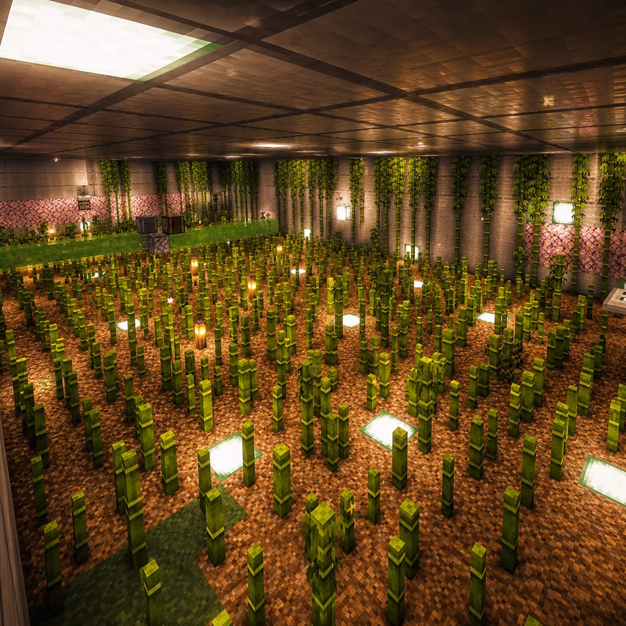 Automatic Bamboo Farm 13,500 Bamboo per hour