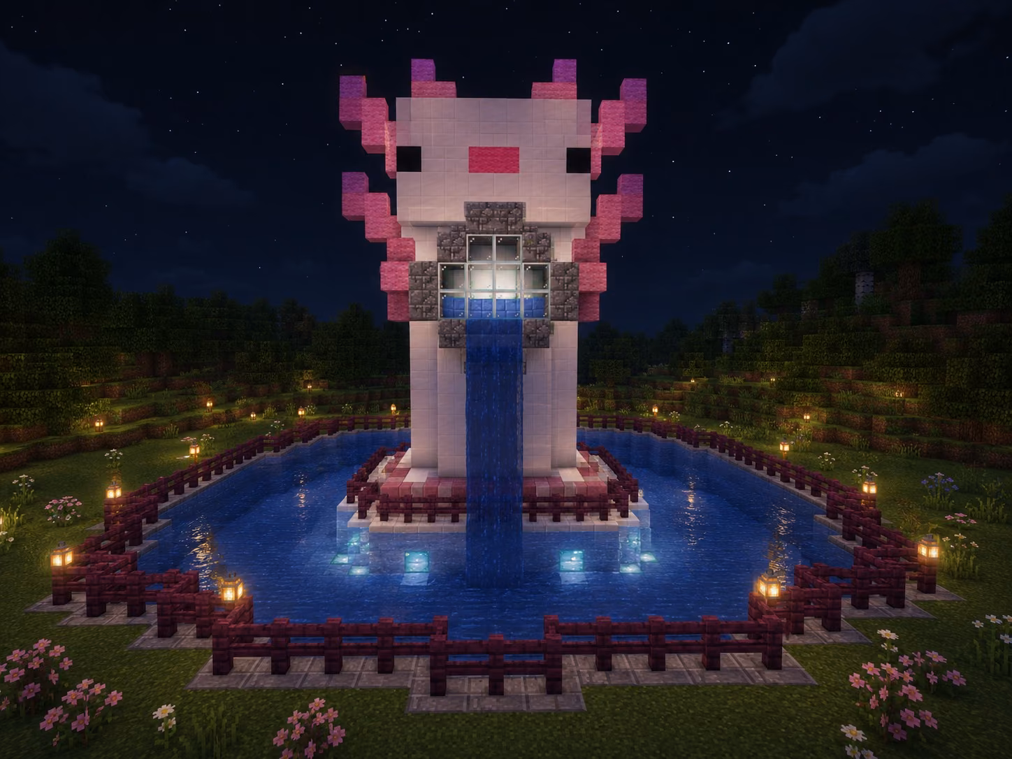 Axolotl Fountain