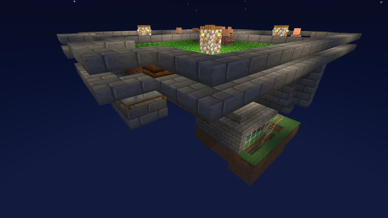 Quadruple Villager Breeder