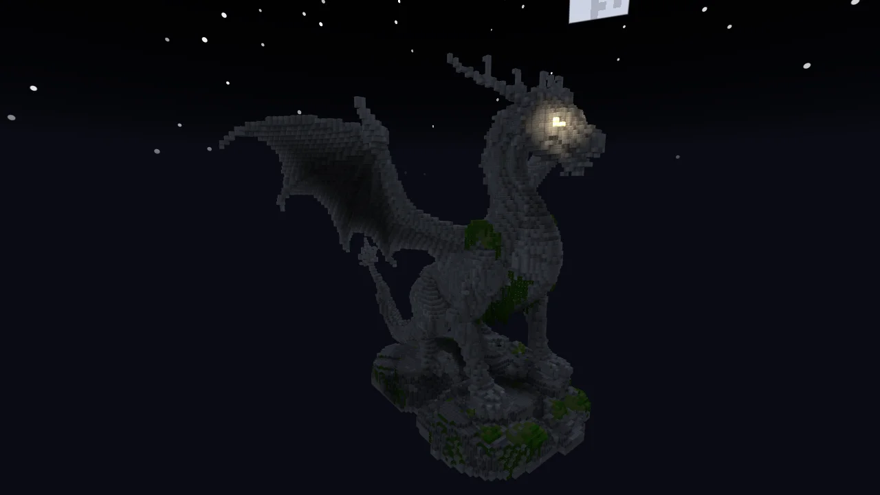 Medieval Dragon Statue