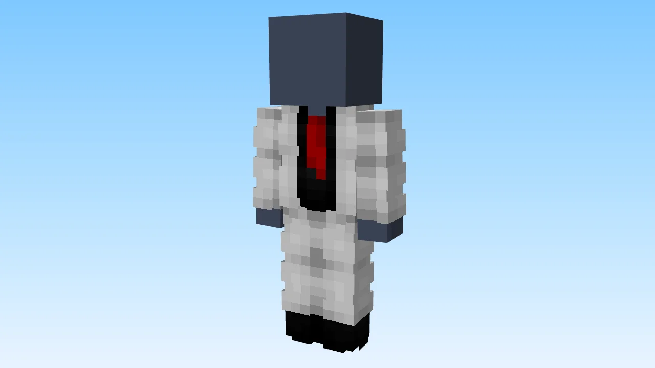 White Suit w/ Black Undershirt