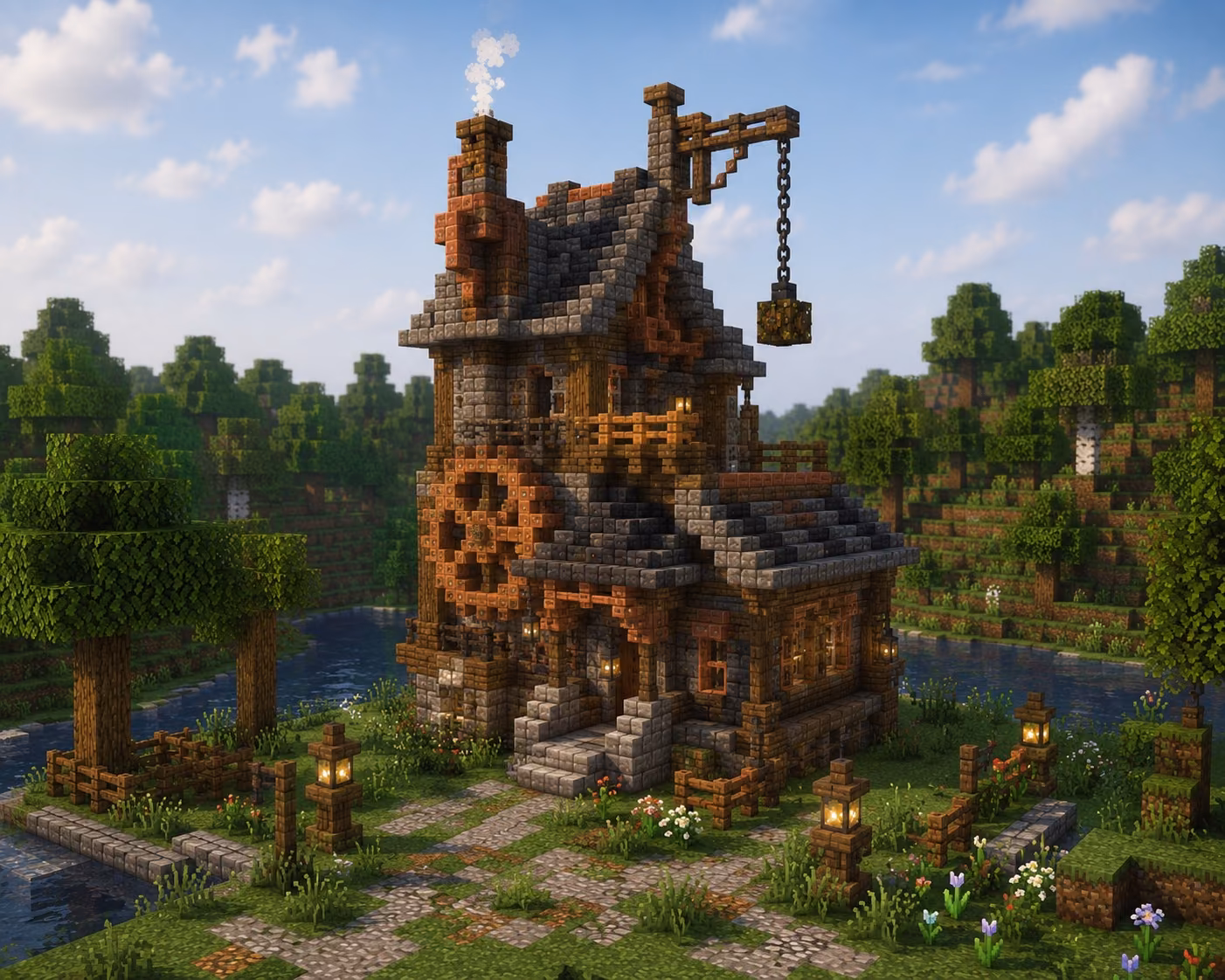 Steampunk house