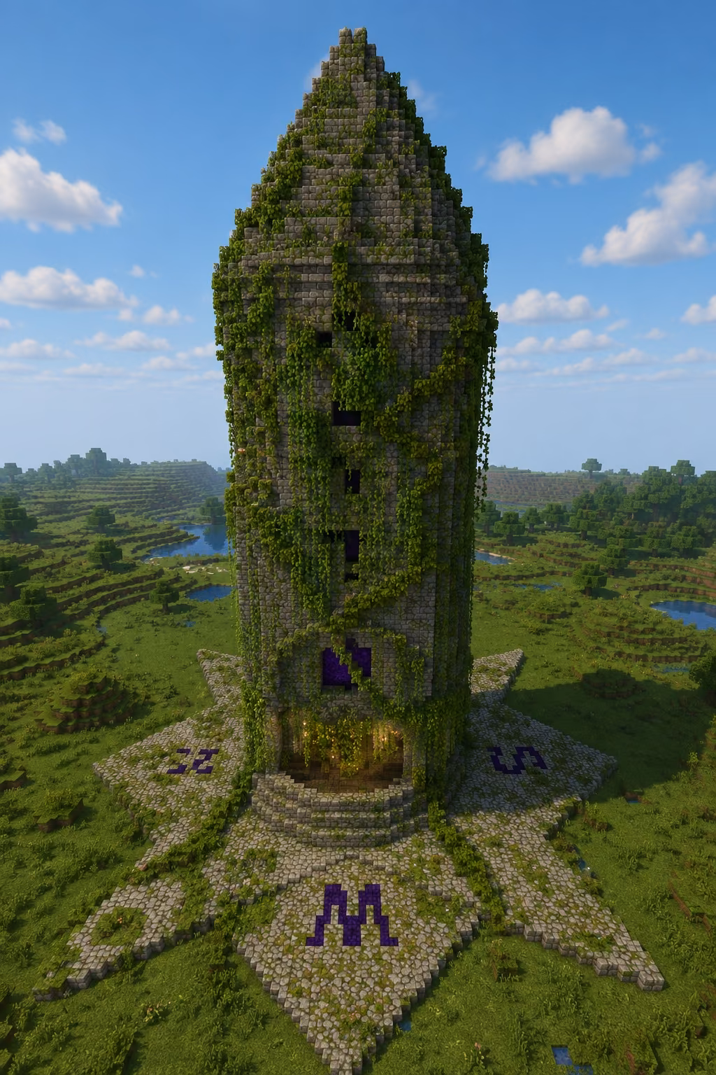 Ancient Monolith Farm by Mesc100