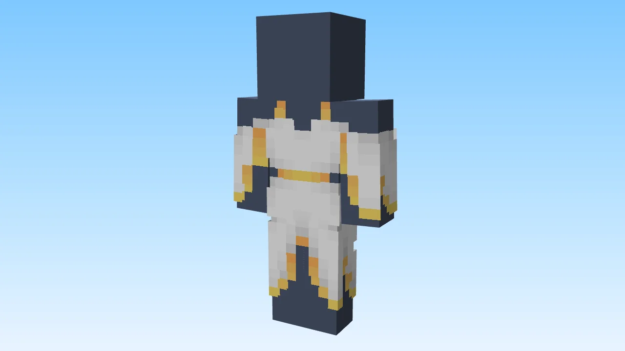 White & Gold Dress