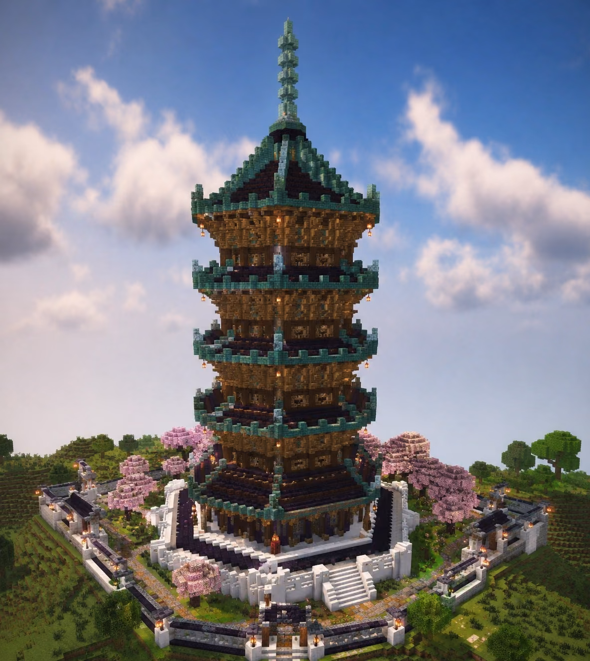 Japanese Round Pagoda